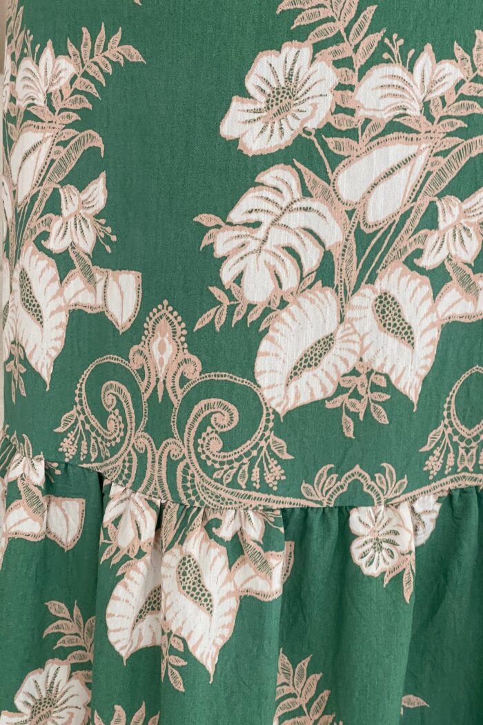 Blossom Green Floral Skirt - Image 6